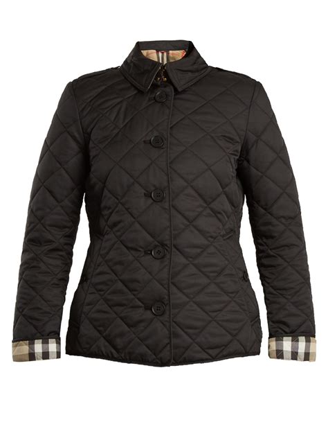 burberry classic quilted men's jacket|Burberry frankby quilted jacket black.